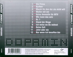 Böhse Onkelz - Dopamin - Back